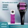 Rolo de Microagulhas para Pele do Rosto: Uso Doméstico e em Salão com Sérum Hidratante e Iluminador para Crescimento Capilar