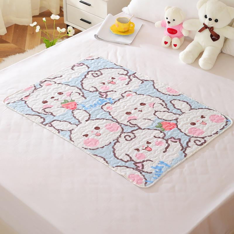 Sheep Bear Strawberry Rabbit Dog Pattern Physiological Pad Washable Mattress