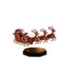 Maglev Santa reindeer sleigh ornament black technology automatic rotation Christmas and New Year gifts European regulations