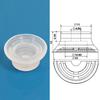 Manipulator Vacuum Chuck Pfog-20S/25S/30S/35S/40S Series Suction Cups Anti-Slip Nozzle Silicone Antiskid Pneumatic