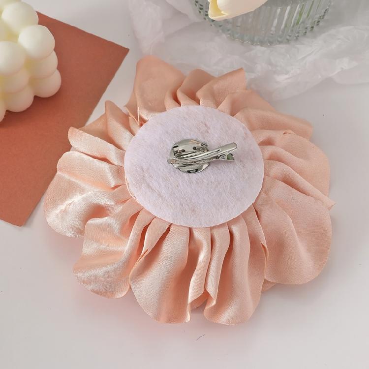 Spilla Floreale in Tessuto alla Moda Peonia Spilla da Bavero Elegante Accessorio Gioiello per Donna