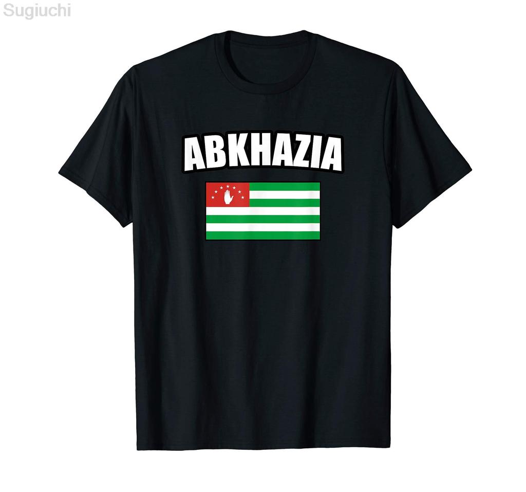 ZX 100 Cotton Circassian Abkhazia Flag of Abkhazia MEN WOMEN Hip Hop T Shirts Size XS5XL