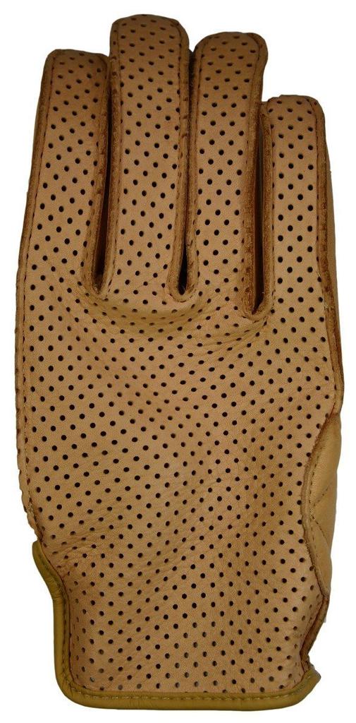 JRP Motorcycle Leather Gloves STM Summer Mesh Gloves Tan 3L STM