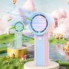 Low Noise Mini Handheld Fan Portable Small Electric Fan Cooling Fan  for Office Desk Student