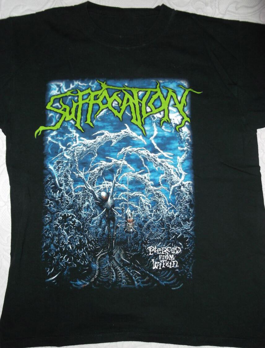 Rare Suffocation Pierced from Within Black Size S to 5XL T-Shirt S
