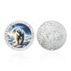 Fan Collection Gift Colorful Rare Animal Polar Bear Collection Commemorative Coin Commemorative Medal Badge, Including gift box