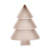 Christmas Tree Shape Living Room Candy Snacks Nuts Seeds Dry Fruits Plastic Plate Dishes Bowl Breakfast Plates Tray Tableware