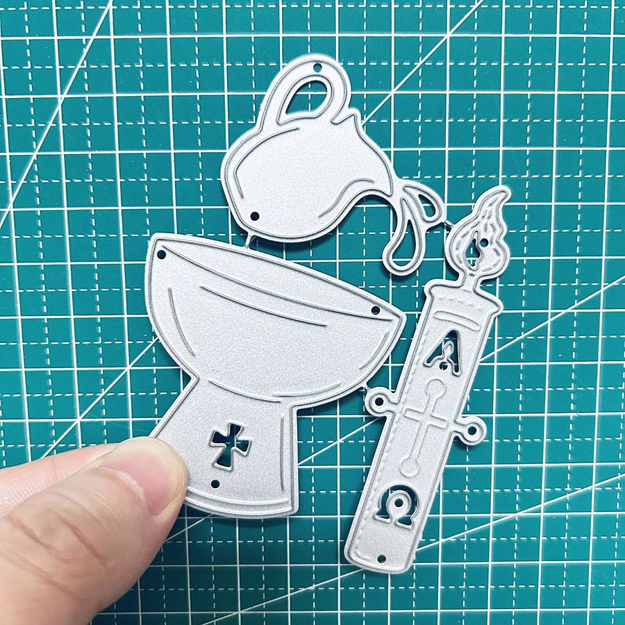 Washbasin Kettle Metal Cutting Dies Stencil for DIY Scrapbooking Photo Album Embossing Paper Cards Crafts Diecuts