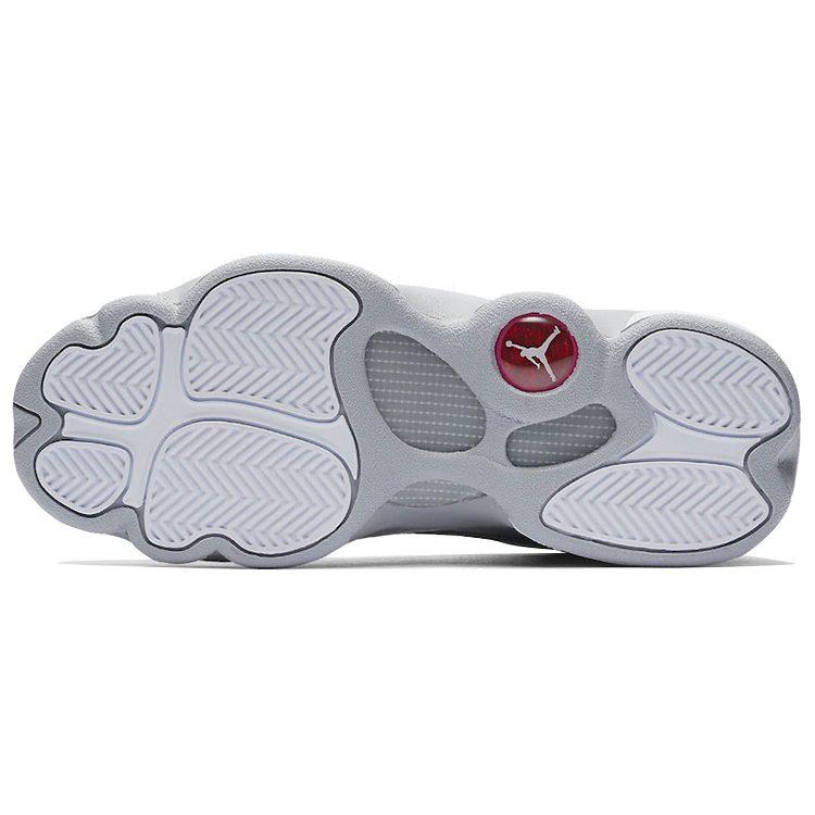 Jordan 13 Retro Wolf Grey Deadly Pink GS 439358-018
