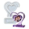 Photo Frame Resin Mold Heart Silicone Mold for Epoxy Resin Picture Frame Molds for Resin Casting Art Crafts Home Decors