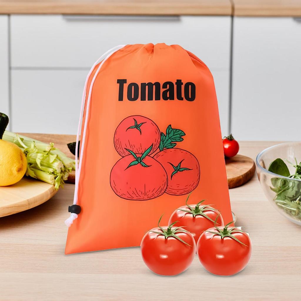 Produce Bags For Fridge Vegetable Bags Containers Freezable Sealing Pocket Pouch Protector For Grocery Travel Snack Meal Banana