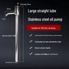 Portable Corrosion-Resistant Stainless Steel Liquid Oil Pump with Insertion Tube