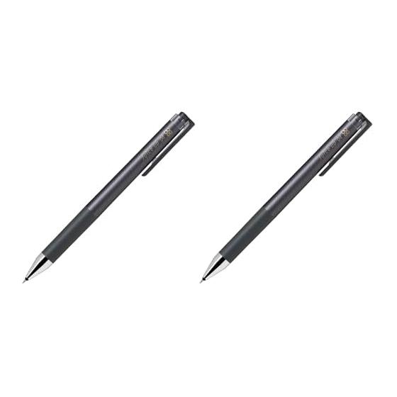 PILOT Juice Up Gel Ink Pen, 0.4mm, Classic Glossy Black, LJP20S4CGB