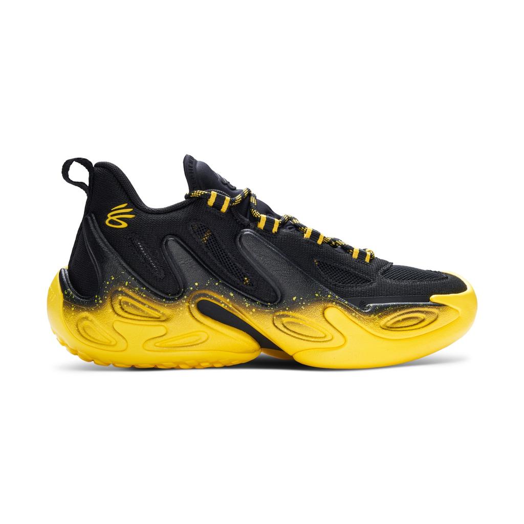 Under Armour Curry 13 Black Yellow Unisex Sneakers 6007670-001