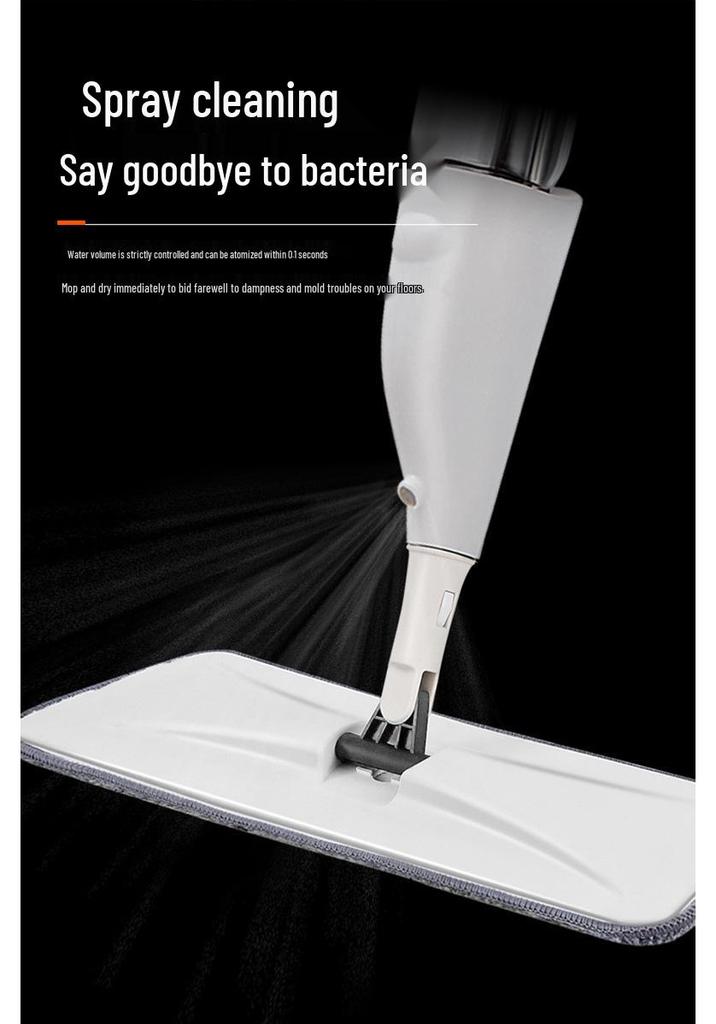 One-Step Dual-Use Spray Mop: Wet & Dry, No-Wring, Easy-Clean for Home