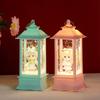 Battery Lamp Night Powered Fourcolor Sweet Cartoon Cute Girl Shaped Light