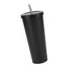 Coffee Cup 750ml Travel Mug Insulated Stainless Steel with Lid and Straw Hot and Cold for Coffee Drinks Travel Home