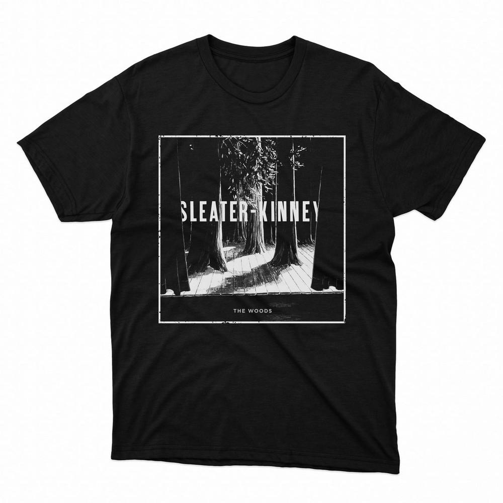 

Sleater Kinney shirt, The Woods Vintage Unisex Tee 2XL