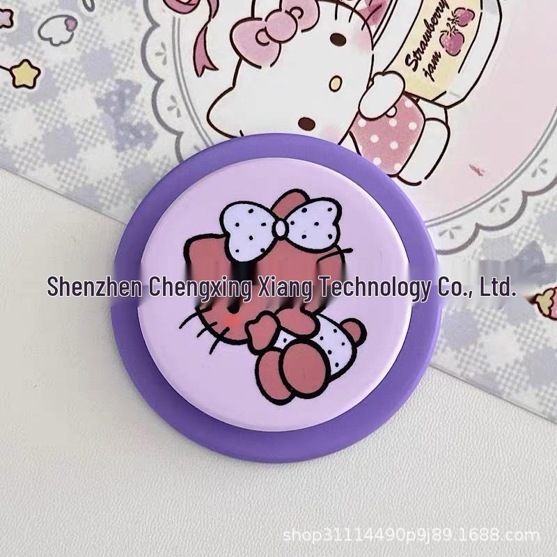 Cute Cartoon Magnetic MagSafe Stand with Strong Grip and Adjustable Air Cushion Design