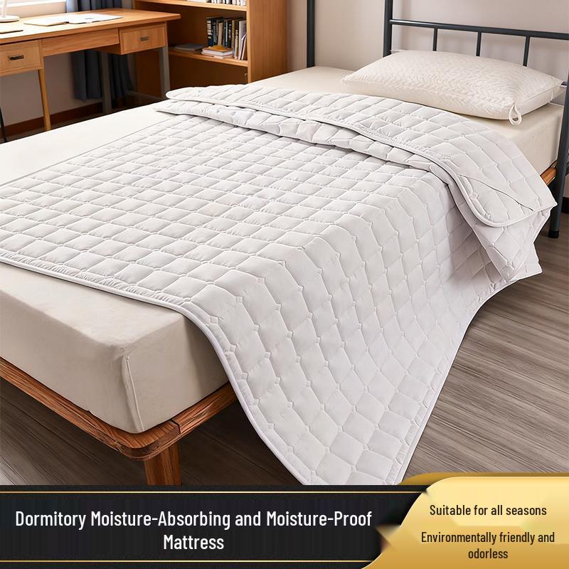 Dormitory Moisture-Absorbent & Machine-Washable Mattress Protector for Senior Care
