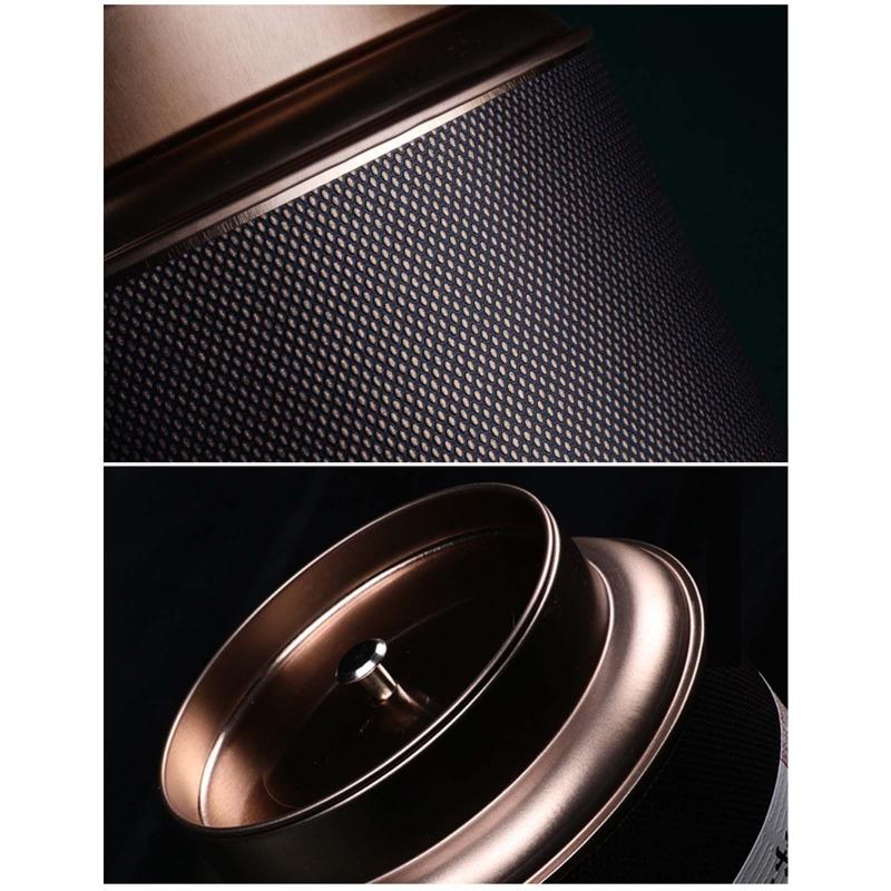 Elegant Tea Storage Container Tea Coffee Tins Capacity for Keeping Dry Storing Loose Tea Leaves Kitchen Office Home Use