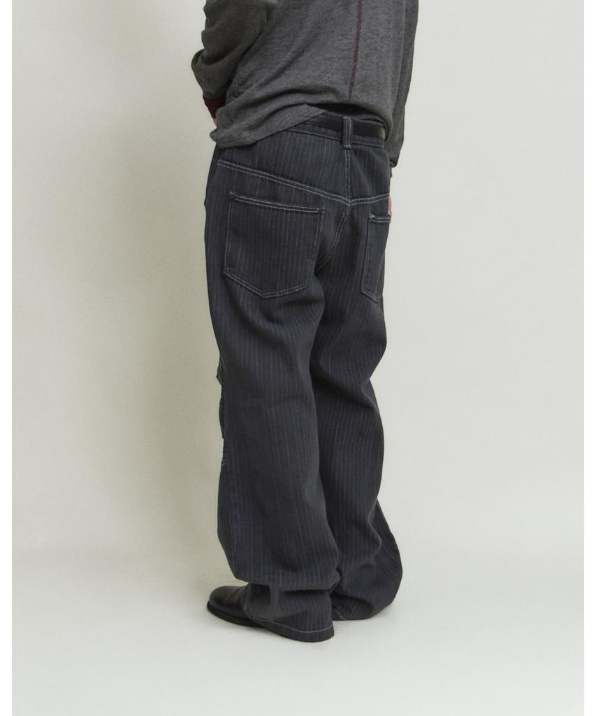 Paradigm Film [Ep.01] Dyed Herringbone Double Knee Pants (Charcoal)