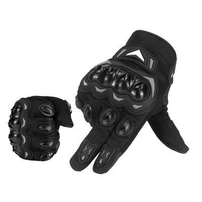 SunGoddy Motorcycle Gloves, Summer Gloves, Smartphone Compatible, Anti-Slip, Protector, Mesh, Touch Panel Compatible, Knuckle