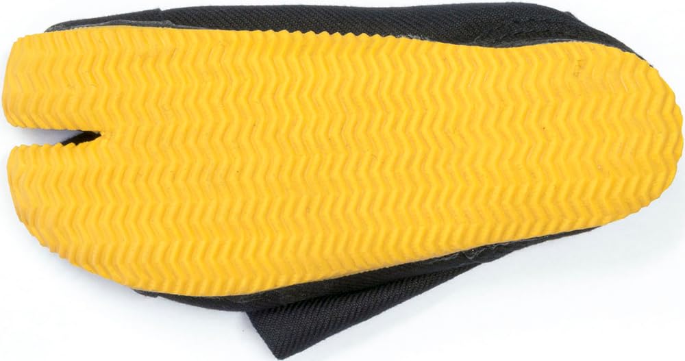 RIKIO H Sticky Tabi Kintaro Cushion (Adhesive), 5-Piece Magic Tape, Kids, Black, 21.5 Cm, HJK5MSP