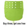 Buckle-Free Washable Adult Diapers with Ice Silk Lining for Seniors