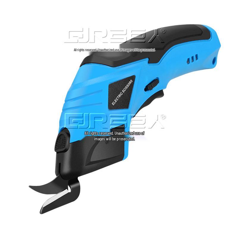 Electric Handheld Fabric Scissors - Rechargeable Lithium Battery Tailor's Cutting Tool