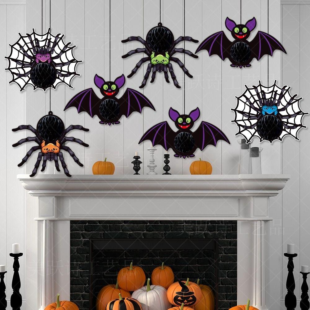 

Ворон Хэллоуин Бумажный Подвесной Кулон Призрак Тыква Украшение Дома День Всех Святых