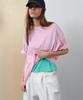 Leuba Laid-Back Logo T-Shirt - Cotton-Candy Pink