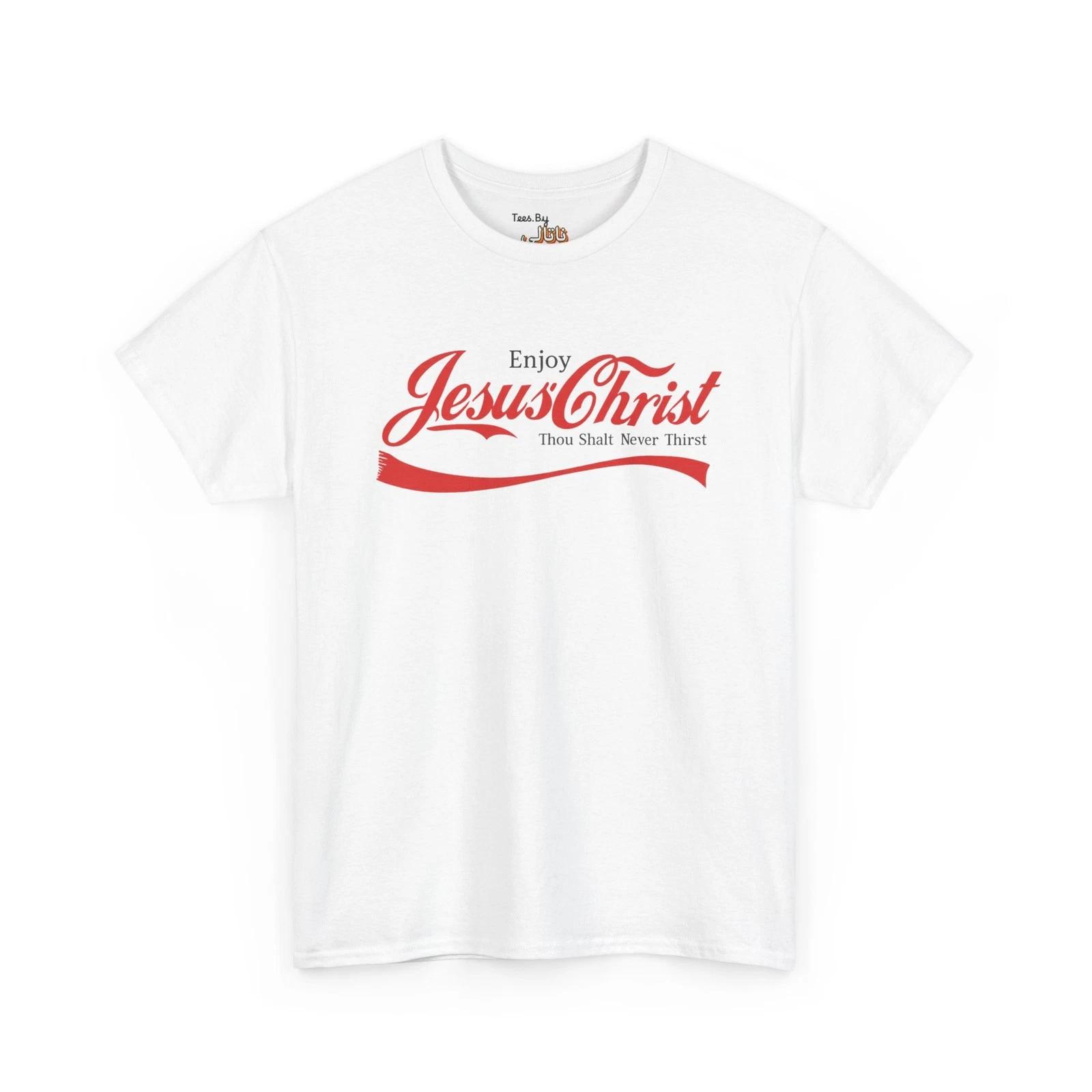 Jesus Christ CocaCola Font T-Shirt | Tees.By.Natalie XL