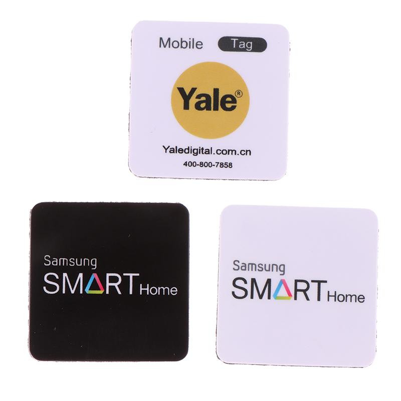Fingerabdruck Türschloss Nfc Rf Aufkleber Elektronischer Schlüsselanhänger 13.56Mhz Ic Karte Smart Tags Schlüsselanhänger Zugangskontrolle