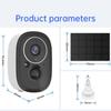 Tuya 5MP Solar Wifi Outdoor Camera Wireless Low Power Battery Security Cameras PIR Human Detect Surveillance IP Cam Color Night