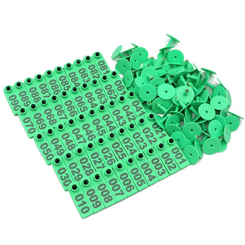 

100pcs Animal Ear Tag Card Sheep Pig Ear Marker Card For Goat Identification #32
