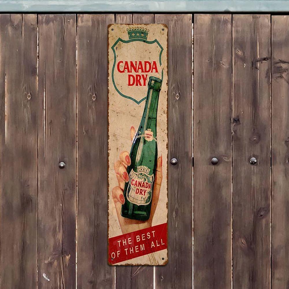 Retro Metal Wall Art for Home Office Beer Bar Decor