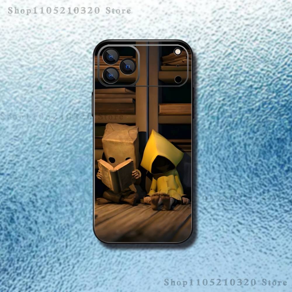 

Game L-Little N-Nightmar Phone Case For iPhone 17,16,15,14,13,12,Pro,Max,Plus,E,SE4,Air,Mini Black Soft Box iPhone17pro