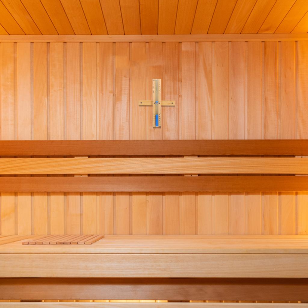 15-Minute Sand For Sauna Room Wooden Hourglass Timer Spa Water Therapy Glass Tube Timer Durable Wood Hourglass Household Use