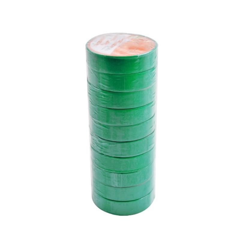 10 Roll Electrical Insulation Tape High Temperature Resistant PVC Insulating Tape for Wire Cable Splices Easy to Use