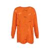Orangefarbener durchbrochener Strickpullover Tctaw23ak00070