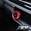 For Kia SELTOS 2021-2023 2pcs Aluminum Alloy Air Conditioner Adjustment Knob Trim Ring Cover Interior Accessories