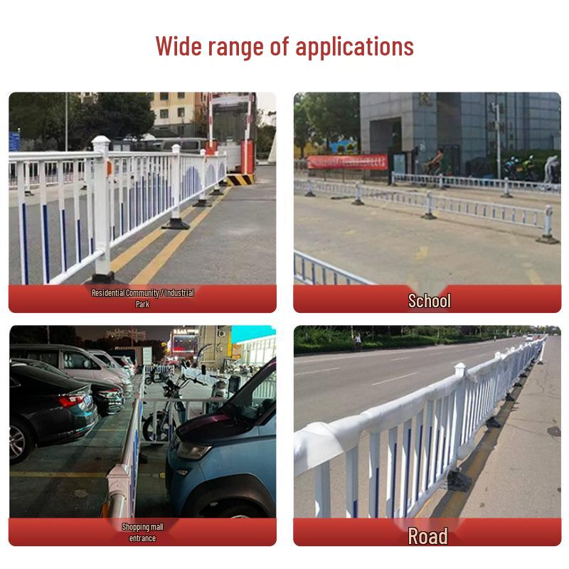 City Traffic Anti-Collision and Diversion Guardrail: Enhanced Central Isolation Barrier