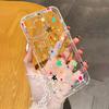 Bunte Sternmuster-Handyhülle, geeignet für iPhone 17, 16, 15, Plus, Pro, Max Serie - geeignet für die Verwendung als Geschenk