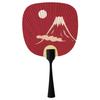 Made Japan Mame Tsu Uchiwa Fuji (Red) 3509