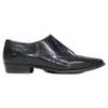CELINE 19Stainless Steel Jacno Full Brogue Inner Wing Leather shoes 37 blackUsed