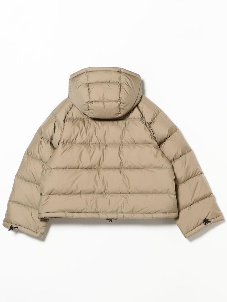 Ray Beams Gymphlex Hooded Down Jacket, Women's, Light Beige, Size 14, Web Exclusive