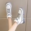 Ladies Casual Shoes Lace-up Sneakers Thick-soled Flat Snow Boots Winter Women Boots Warm Plush Women's Shoes Zapatos Mujer