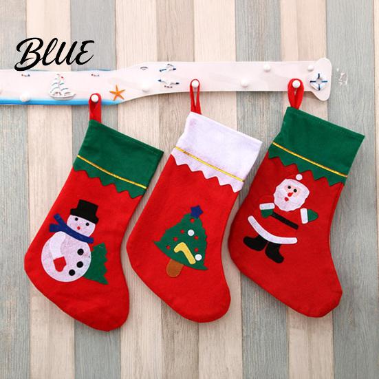 Decorative Wall Pendants Christmas Stockings for Holiday Decoration Large Non-woven Fabric Hanging Socks with Festive Santa Seasonal Gift Packaging