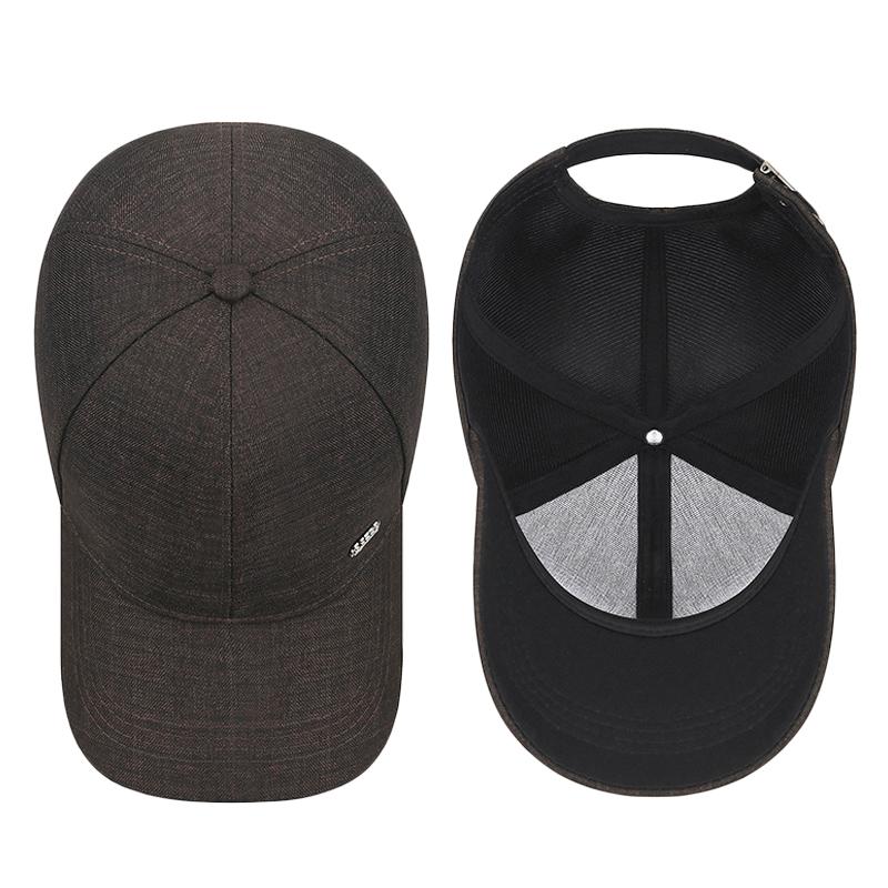 Men's Spring Autumn Cap Dad Middle-Aged Old Cap Travel Sunshade Baseball Cap